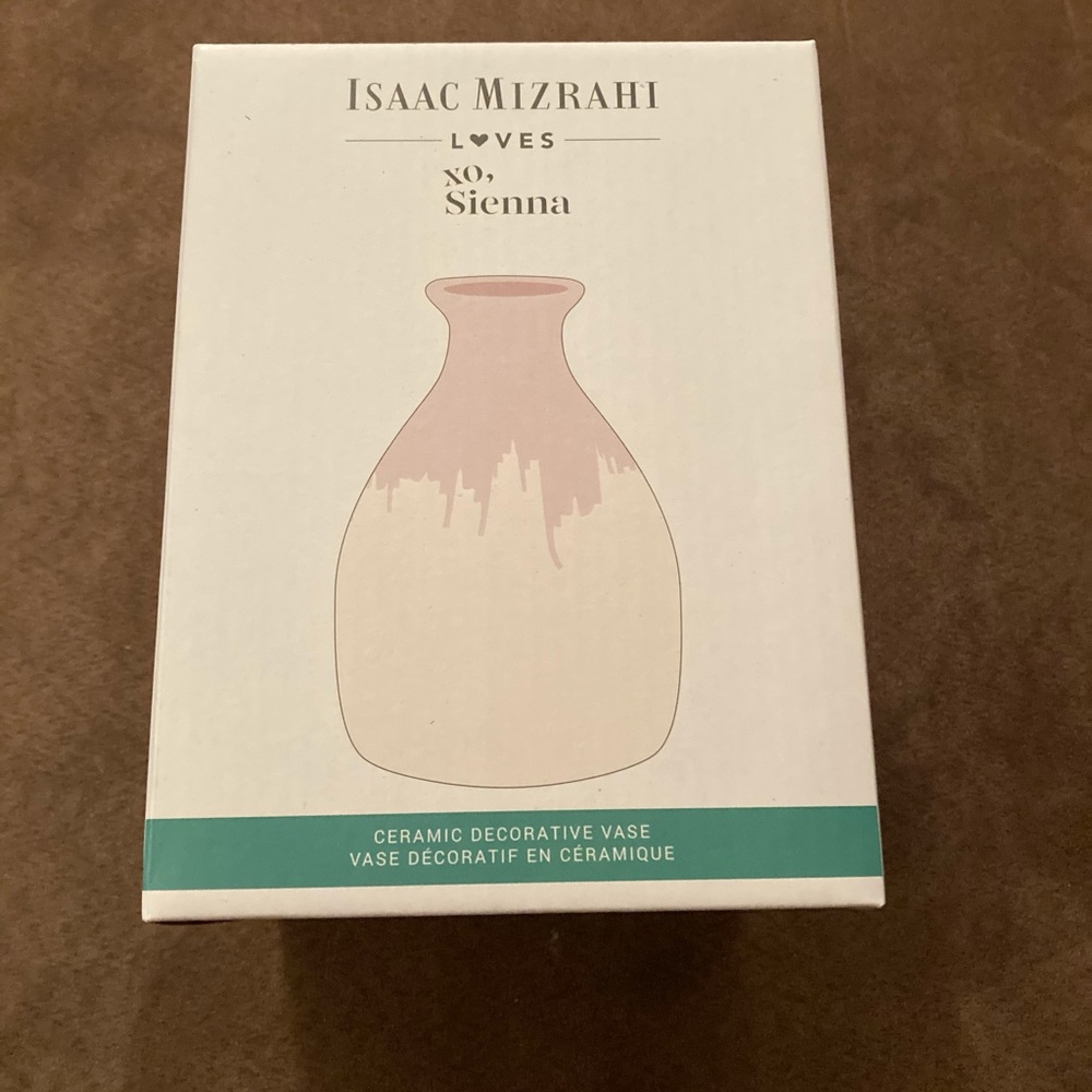 Isaac Mizarahi ceramic vase